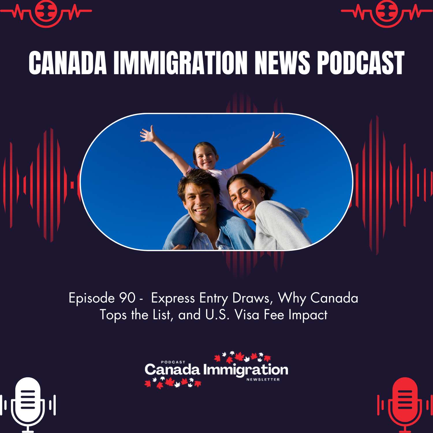 Canada Immigration News Podcast #90: Express Entry Draws, Why Canada Tops the List, and U.S. Visa Fee Impact