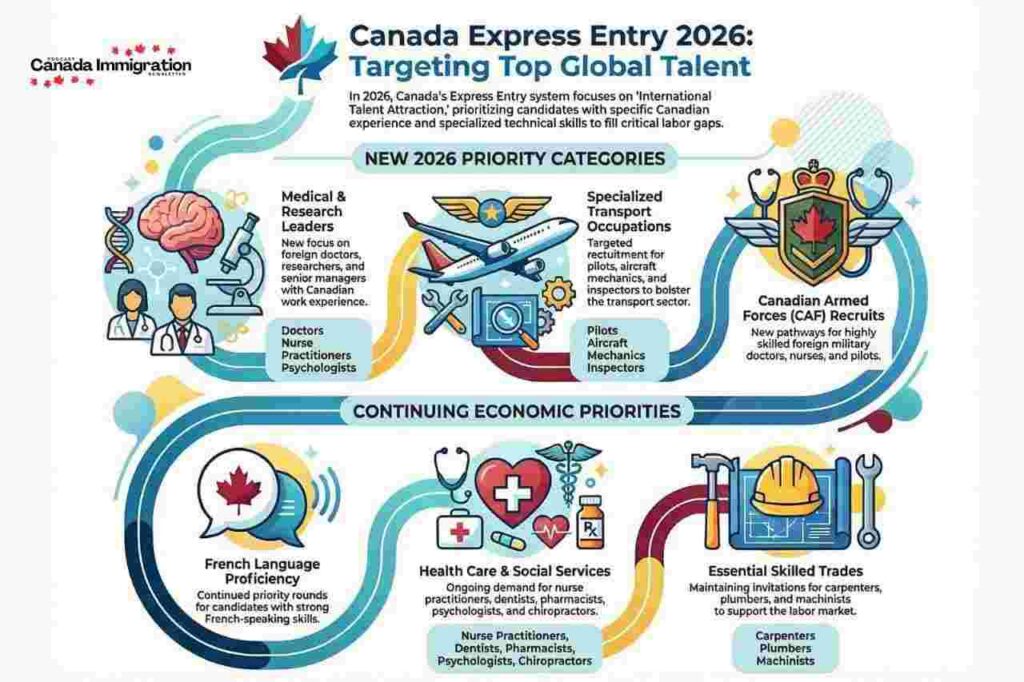 New Canada Express Entry Draw Categories 2026 compressed 1