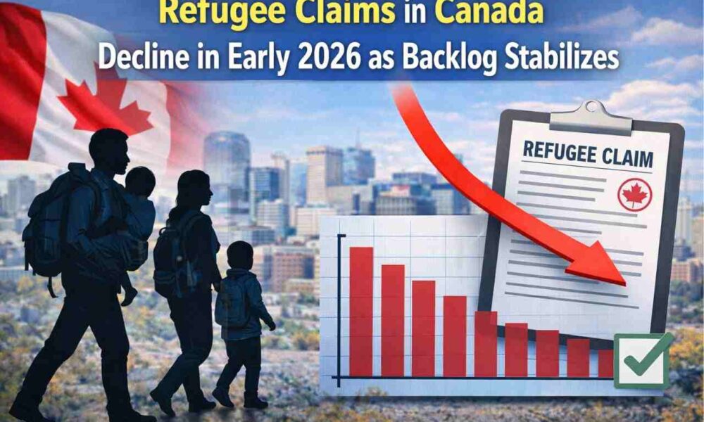 Refugee Claims In Canada Decline In Early 2026 As Backlog Stabilizes
