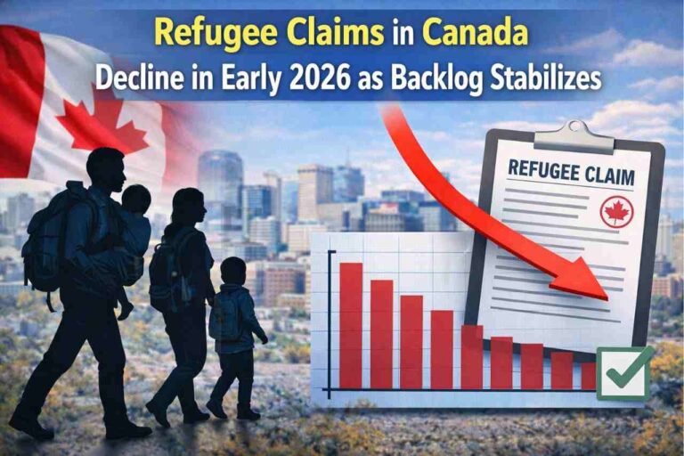 Refugee Claims in Canada Decline