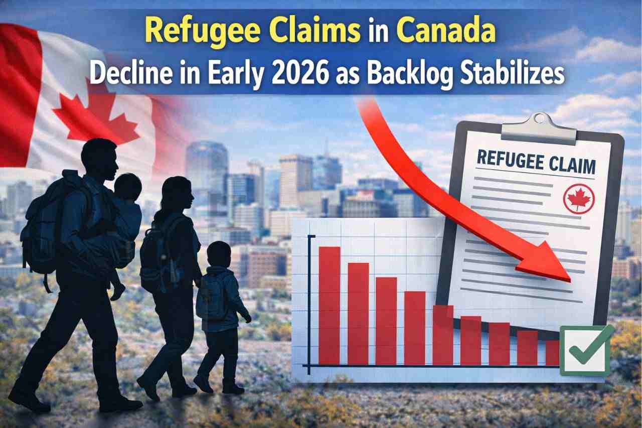 Refugee Claims in Canada Decline