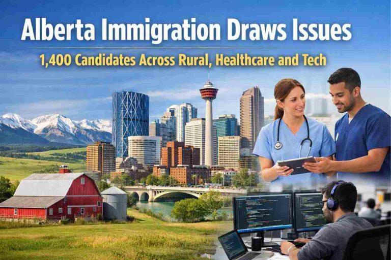 Alberta Immigration Draws Issues 1400 Candidates