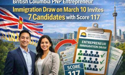 British Columbia PNP Entrepreneur Immigration Draw