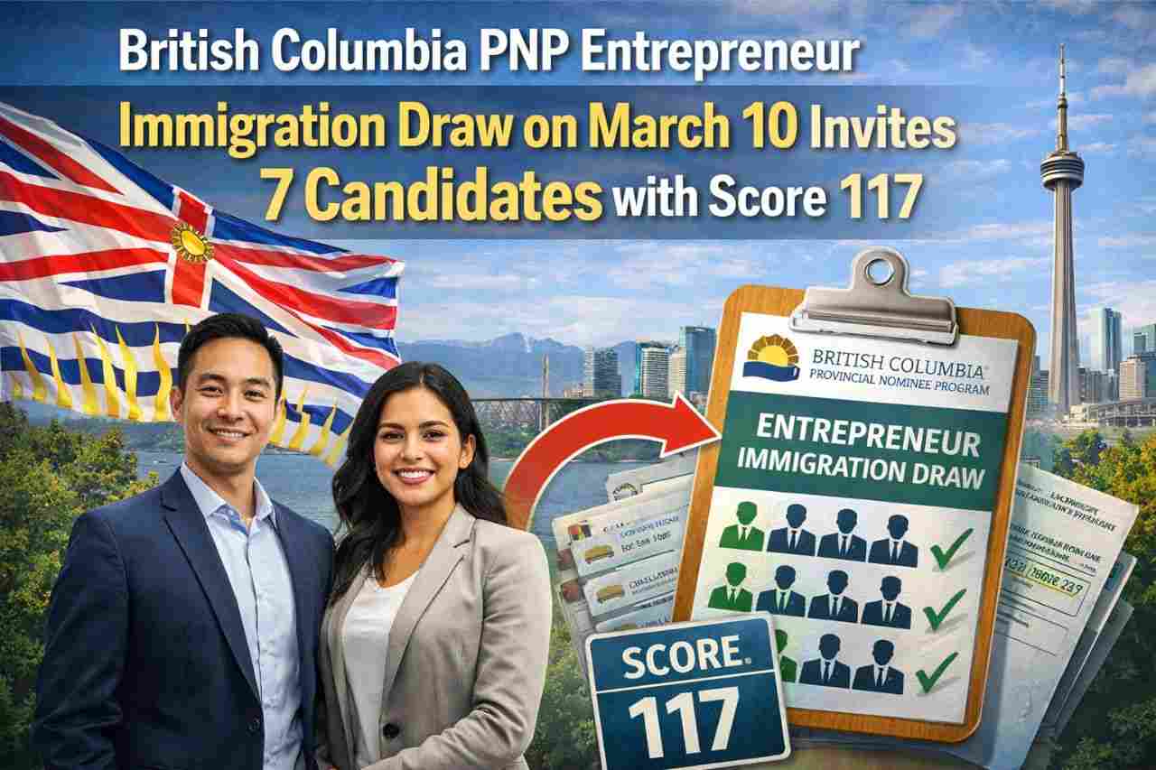 British Columbia PNP Entrepreneur Immigration Draw