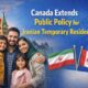 Public Policy for Iranian Temporary Residents