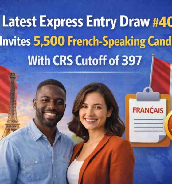 Latest Express Entry Draw #401
