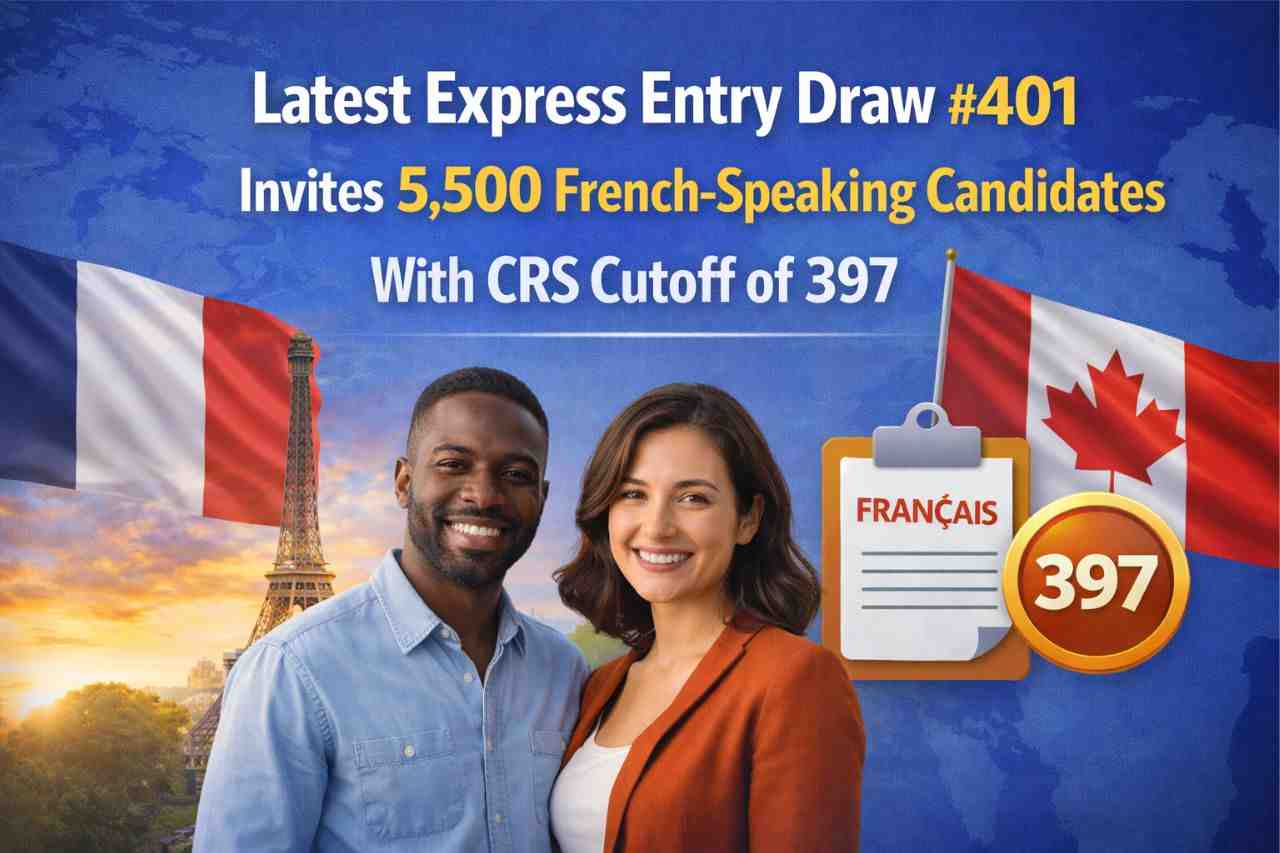 Latest Express Entry Draw #401