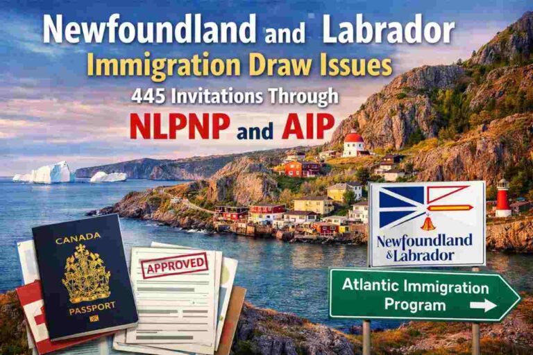 Newfoundland and Labrador Immigration Draw