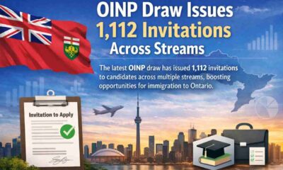 OINP Draw Issues 1112 Invitations
