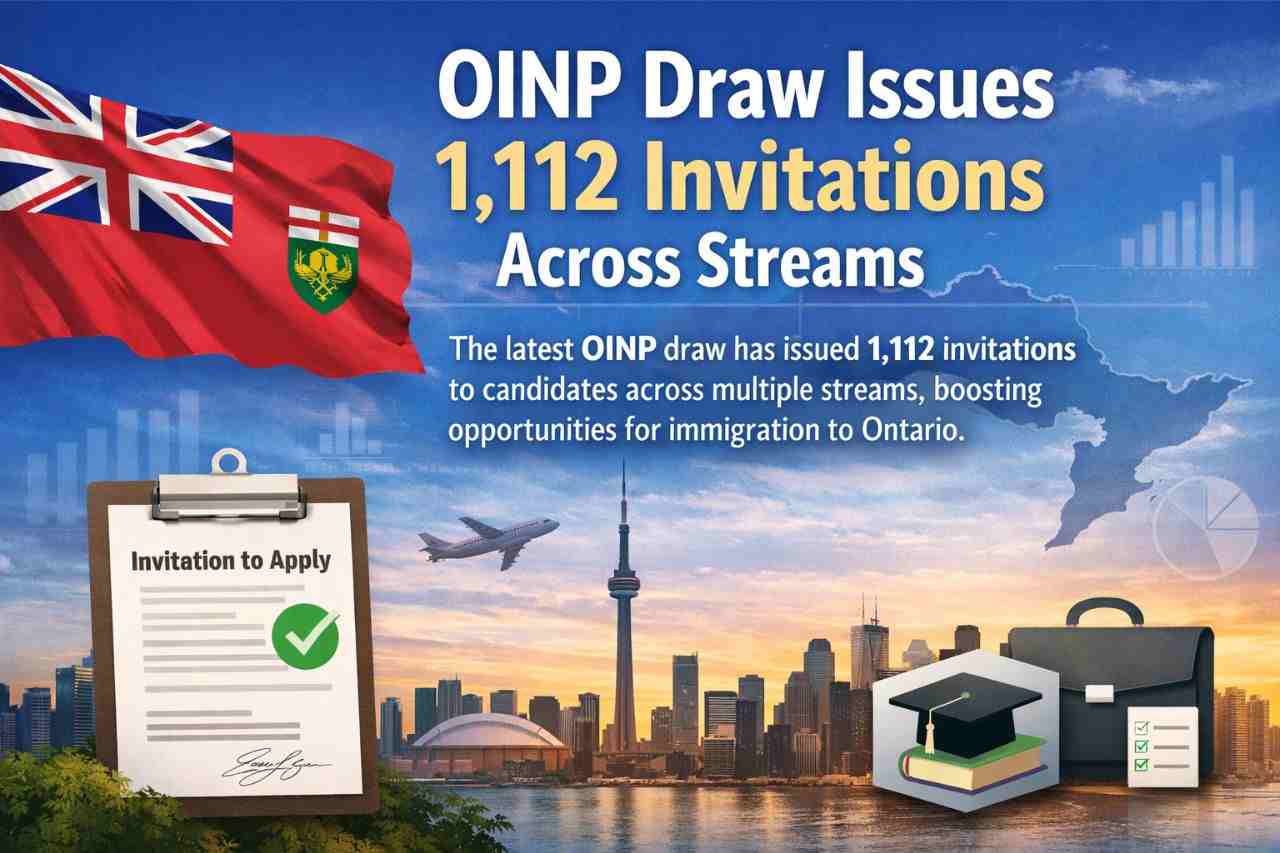 OINP Draw Issues 1112 Invitations