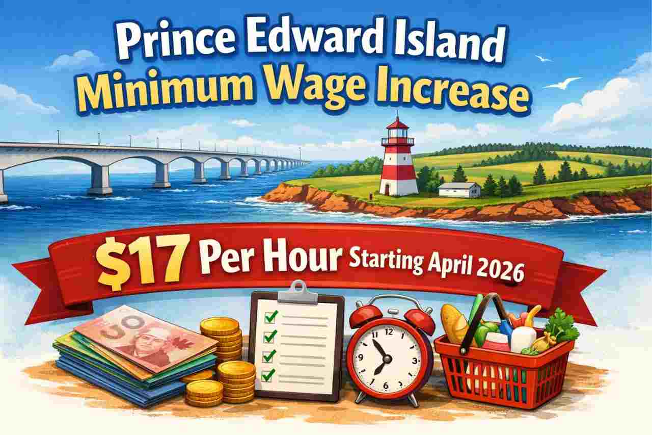 Prince Edward Island Minimum Wage Increase