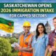 Saskatchewan Opens 2026 Immigration Intake