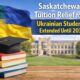Saskatchewan Tuition Relief for Ukrainian Students