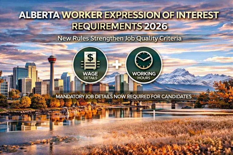 Alberta Worker Expression of Interest Requirements 2026