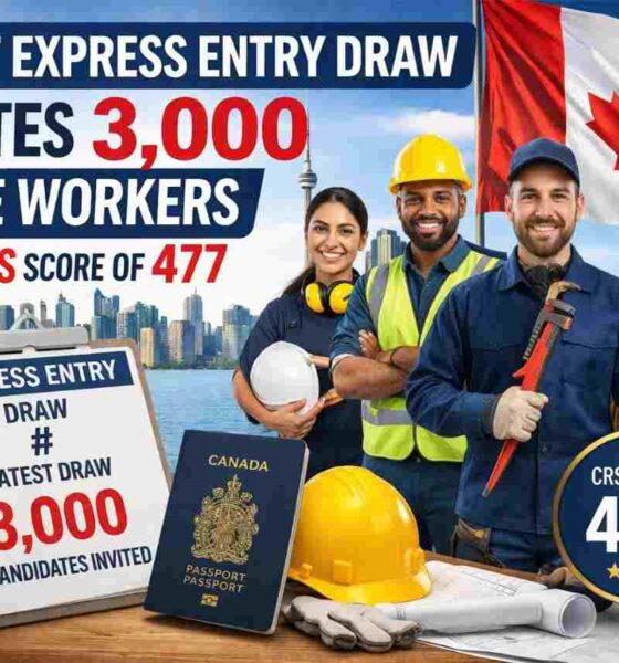 Latest Express Entry Draw