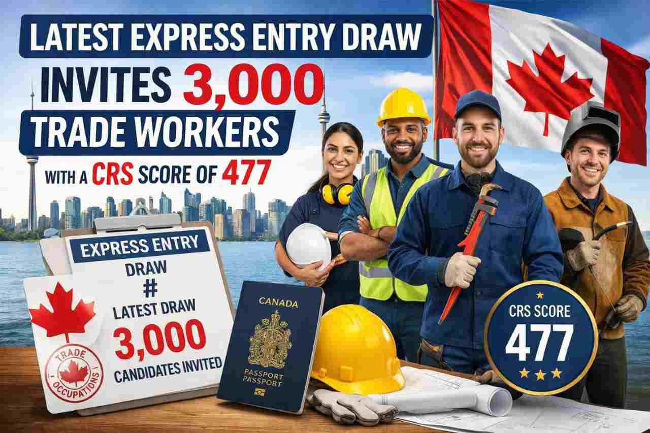 Latest Express Entry Draw