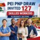 PEI PNP Draw Invited 127 Skilled Workers