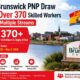 New Brunswick PNP Draw