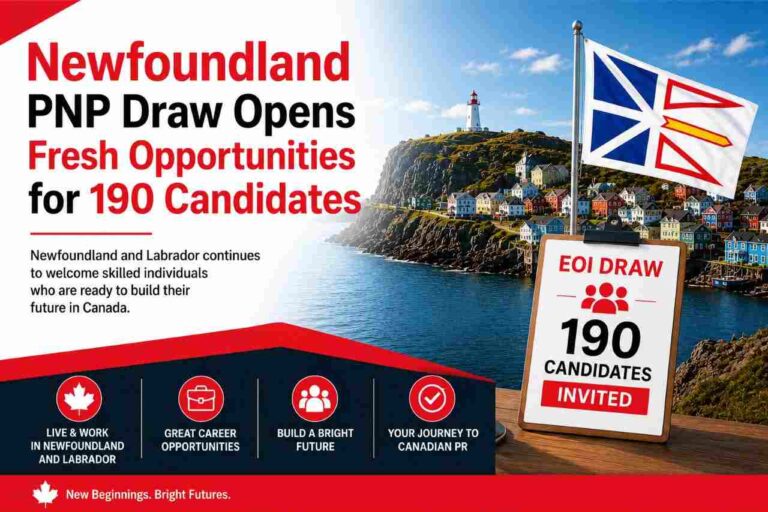 Newfoundland PNP Draw