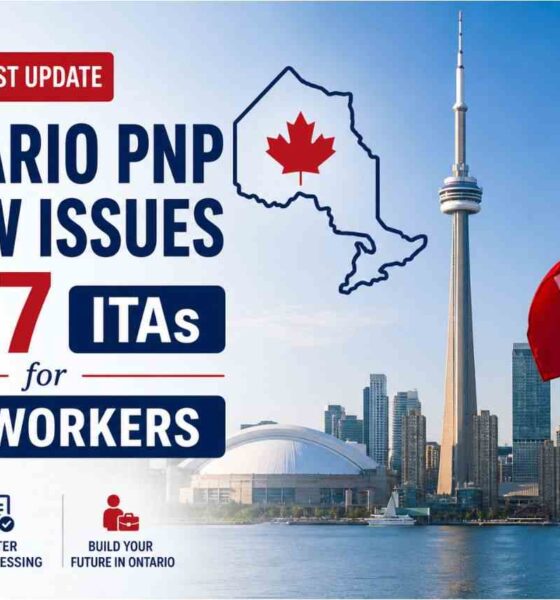 Ontario PNP Draw Issues 997 ITAs