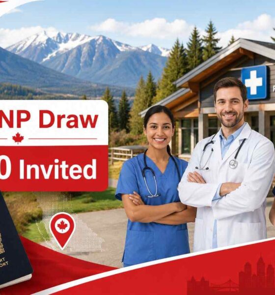 BC PNP Latest Draw