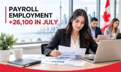 Statistics Canada Reports Payroll Employment