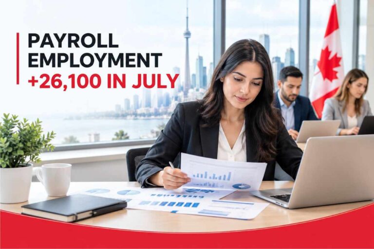Statistics Canada Reports Payroll Employment