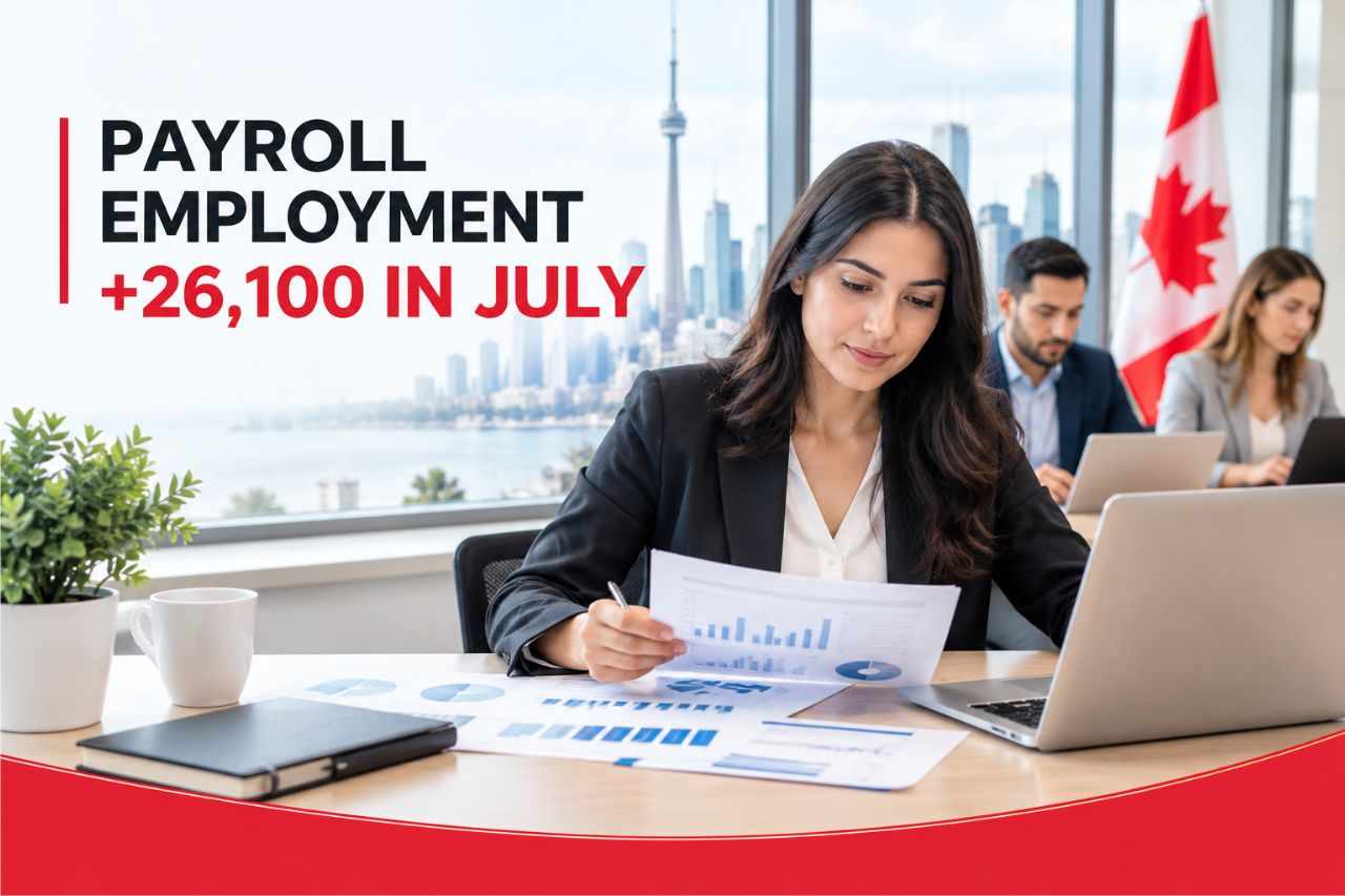 Statistics Canada Reports Payroll Employment